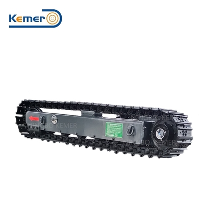 Motor Power Steel Track Undercarriage para máquina de dobra de tubos e plataforma de perfuração