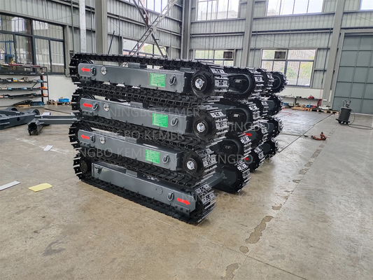 Motor Power Steel Track Undercarriage para máquina de dobra de tubos e plataforma de perfuração