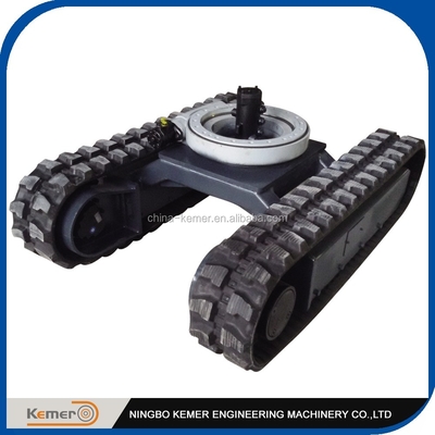 Transmissão hidráulica Mini Subcarro de borracha para 40001-50000 horas de trabalho
