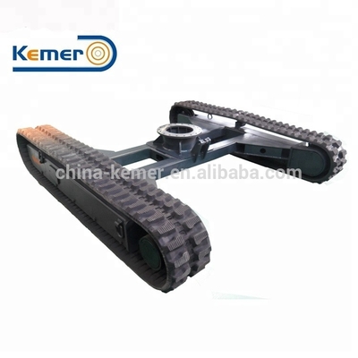 Suporte em linha fornecido para chassis de trilhos de borracha para planta de fabricação
