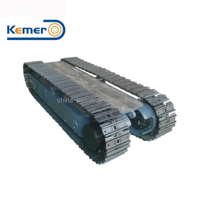 Chassis de tração de aço Black Kemer para obras de construção adaptados às necessidades