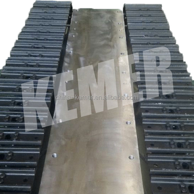 Chassis de tração de aço Black Kemer para obras de construção adaptados às necessidades