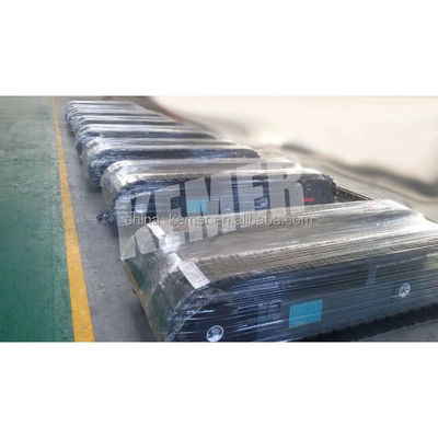 Chassis de tração de aço Black Kemer para obras de construção adaptados às necessidades